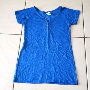 🆕️#10589-13 T-Shirt,L,Blue.